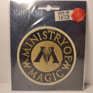 Harry Potter Ministry Of Magic Iron On Patch Official Movie Collectible Fashion